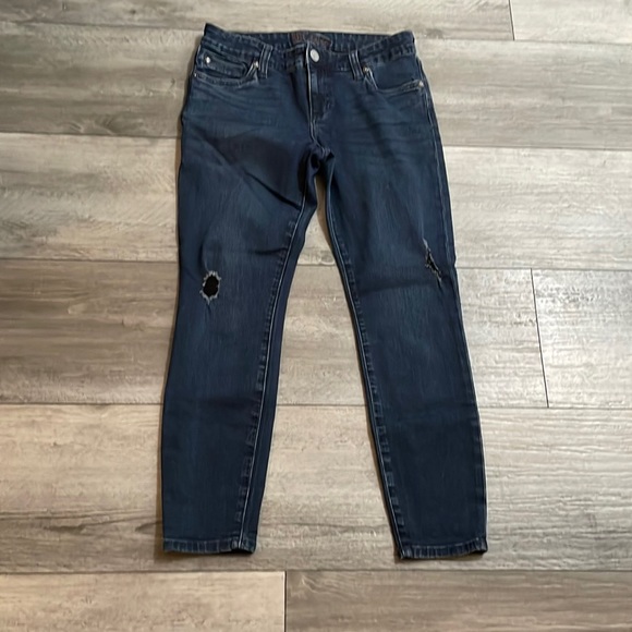 Kut from the Kloth Denim - Kut from‎ Kloth, Skinny, distressed, size 6, dark denim